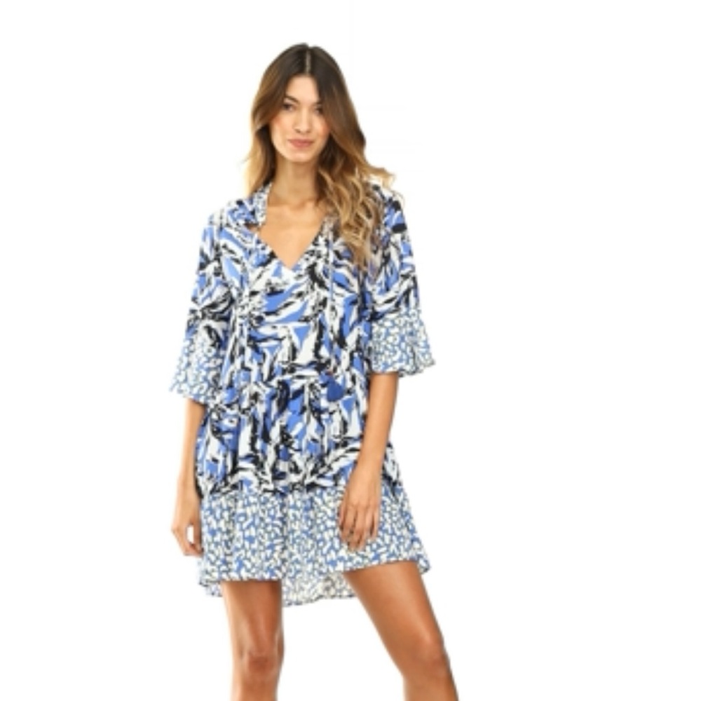 Maaji swim cover up “tiger eyes, dreamer tunic”